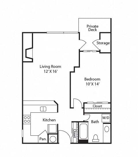 A1 - Mallard A-216 floor plan
